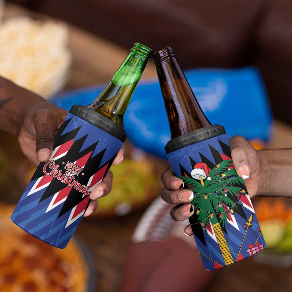 Haiti Afro Christmas 4 in 1 Can Cooler Tumbler Festive Vibes LT7