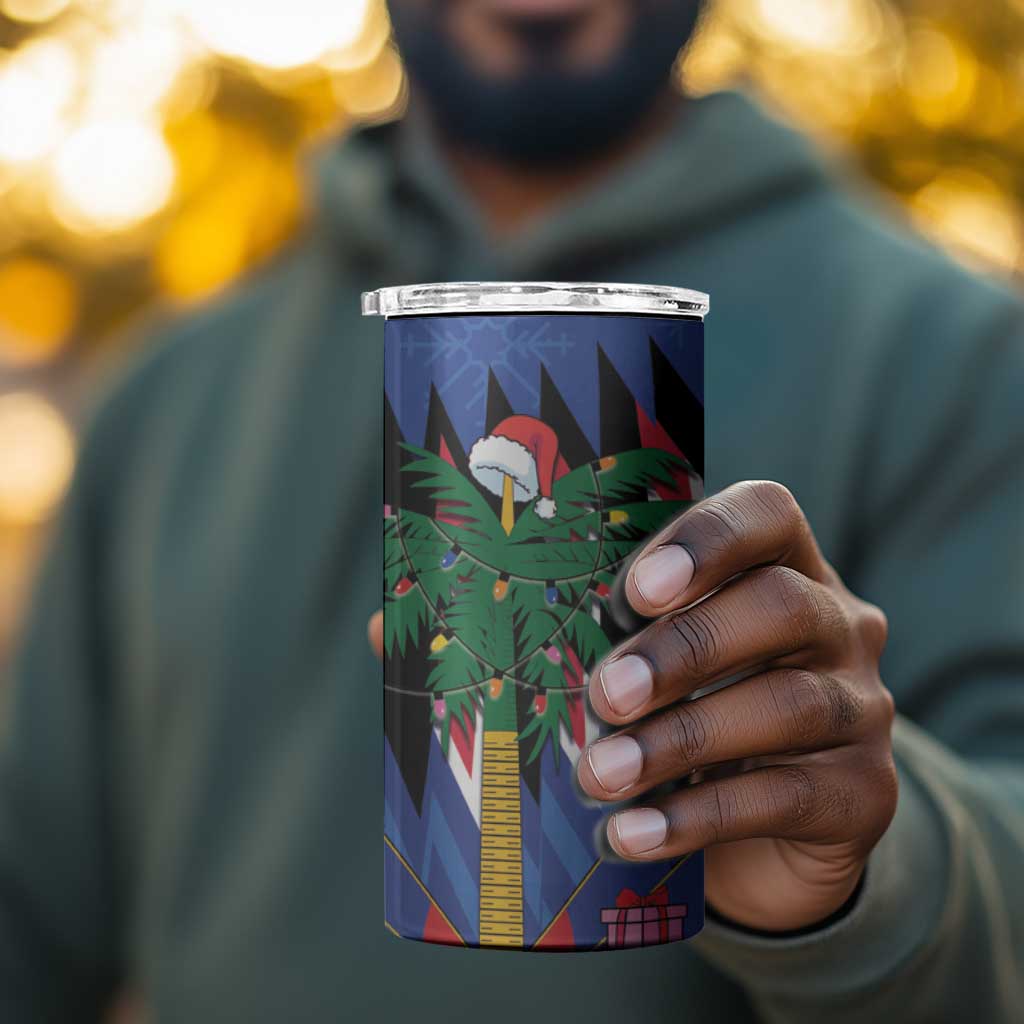 Haiti Afro Christmas 4 in 1 Can Cooler Tumbler Festive Vibes LT7