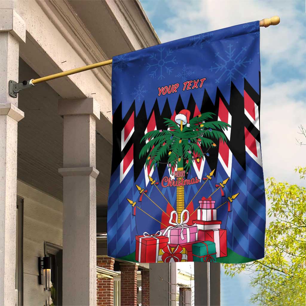Haiti Afro Christmas Personalized Garden Flag Festive Vibes LT7