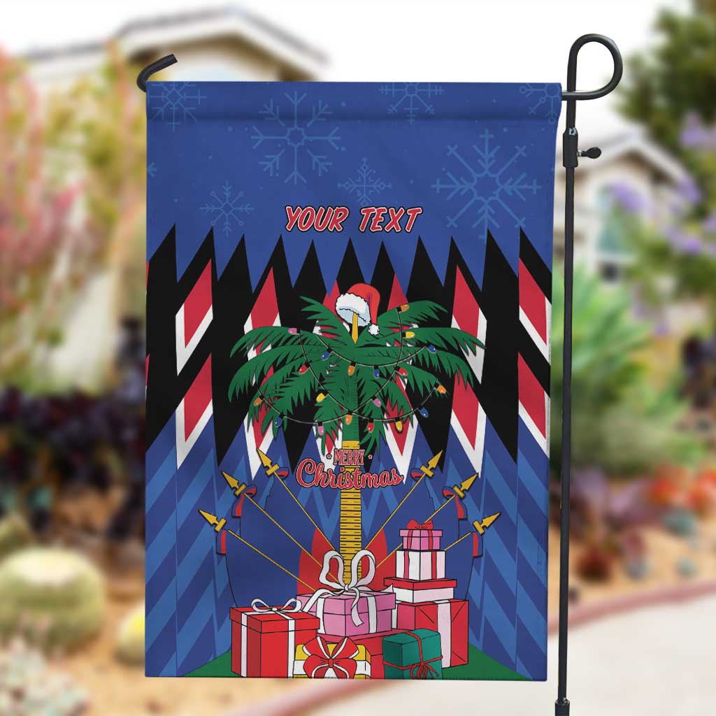 Haiti Afro Christmas Personalized Garden Flag Festive Vibes LT7