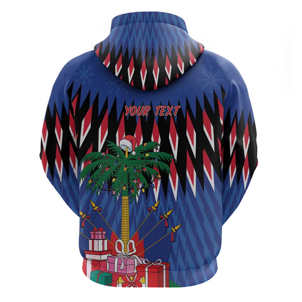 Personalized Haiti Hoodie Christmas Festive Vibes LT7