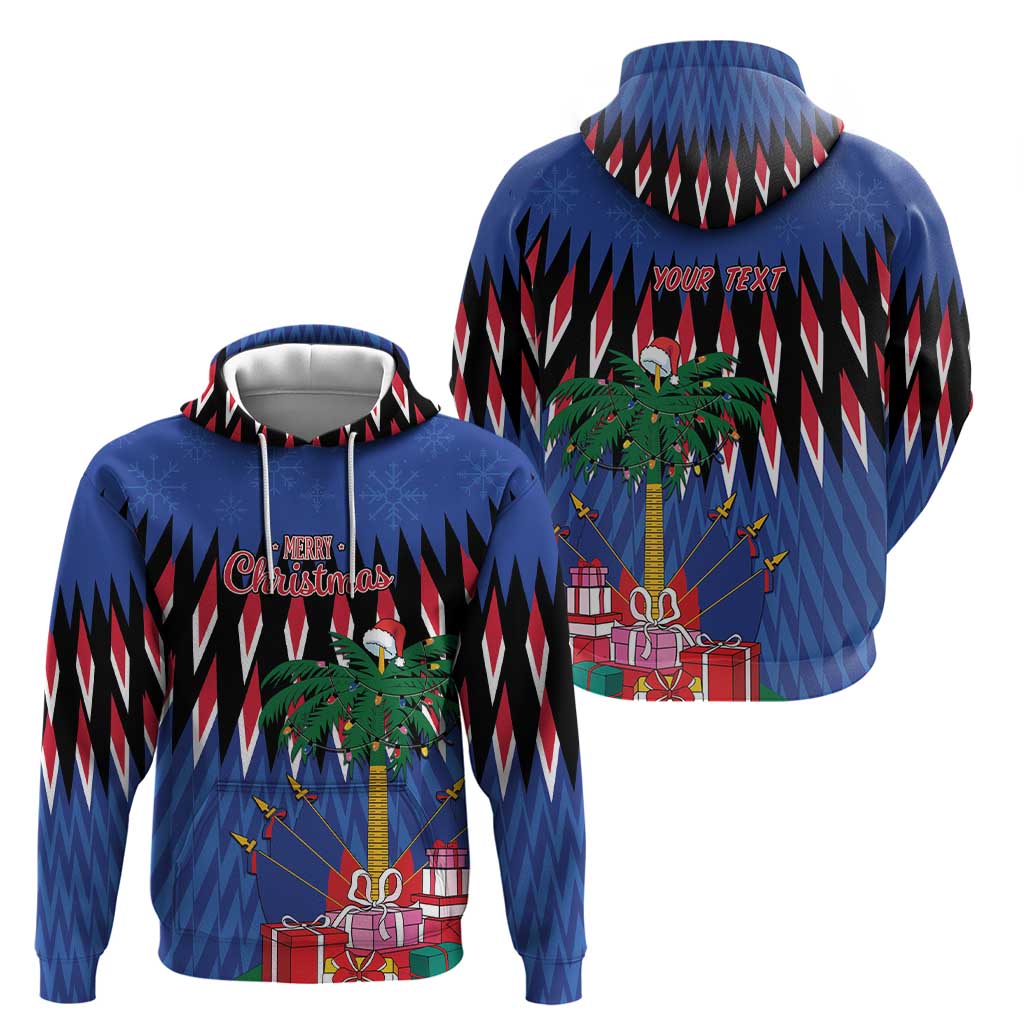 Personalized Haiti Hoodie Christmas Festive Vibes LT7