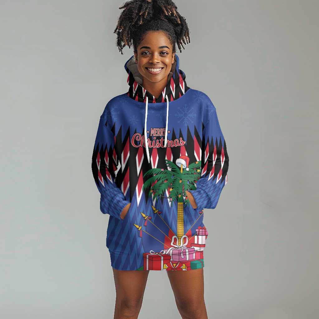 Haiti Afro Christmas Personalized Hoodie Dress Festive Vibes LT7