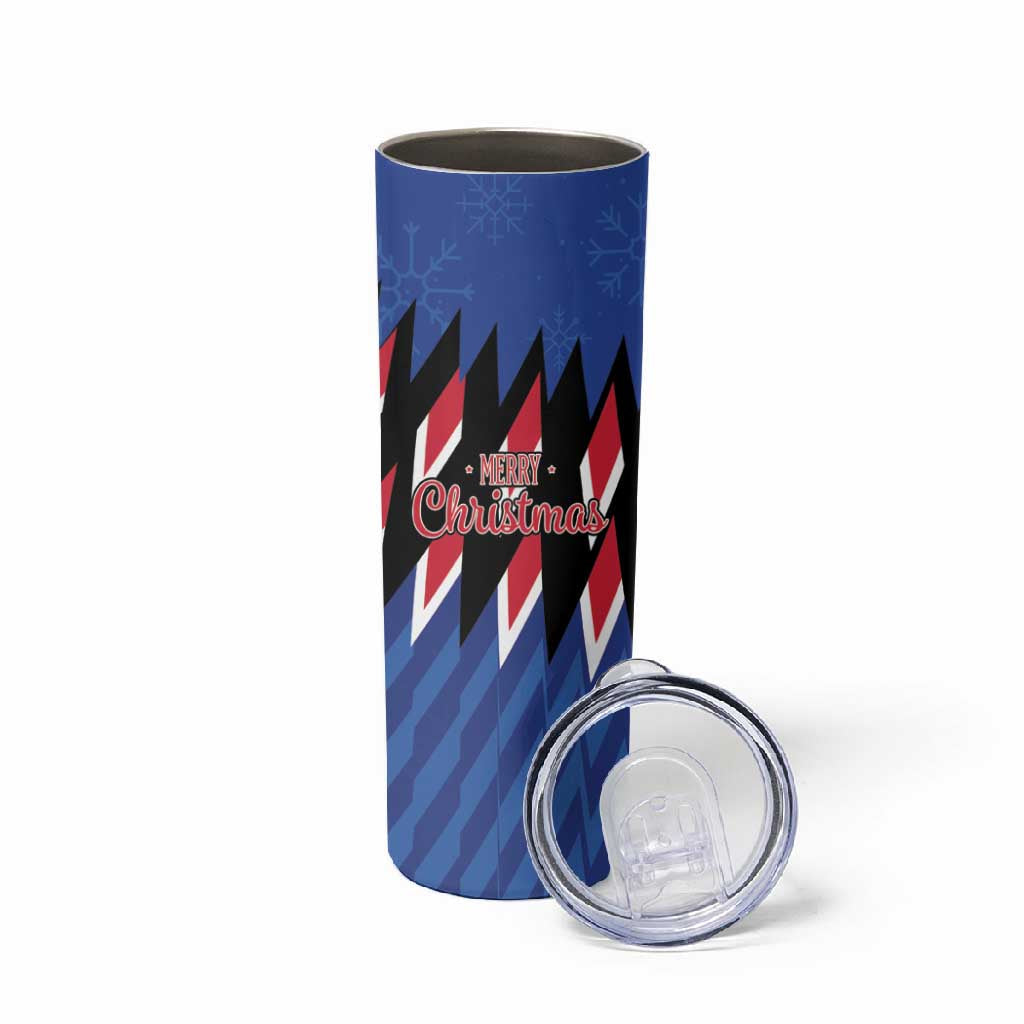 Haiti Afro Christmas Skinny Tumbler Festive Vibes LT7