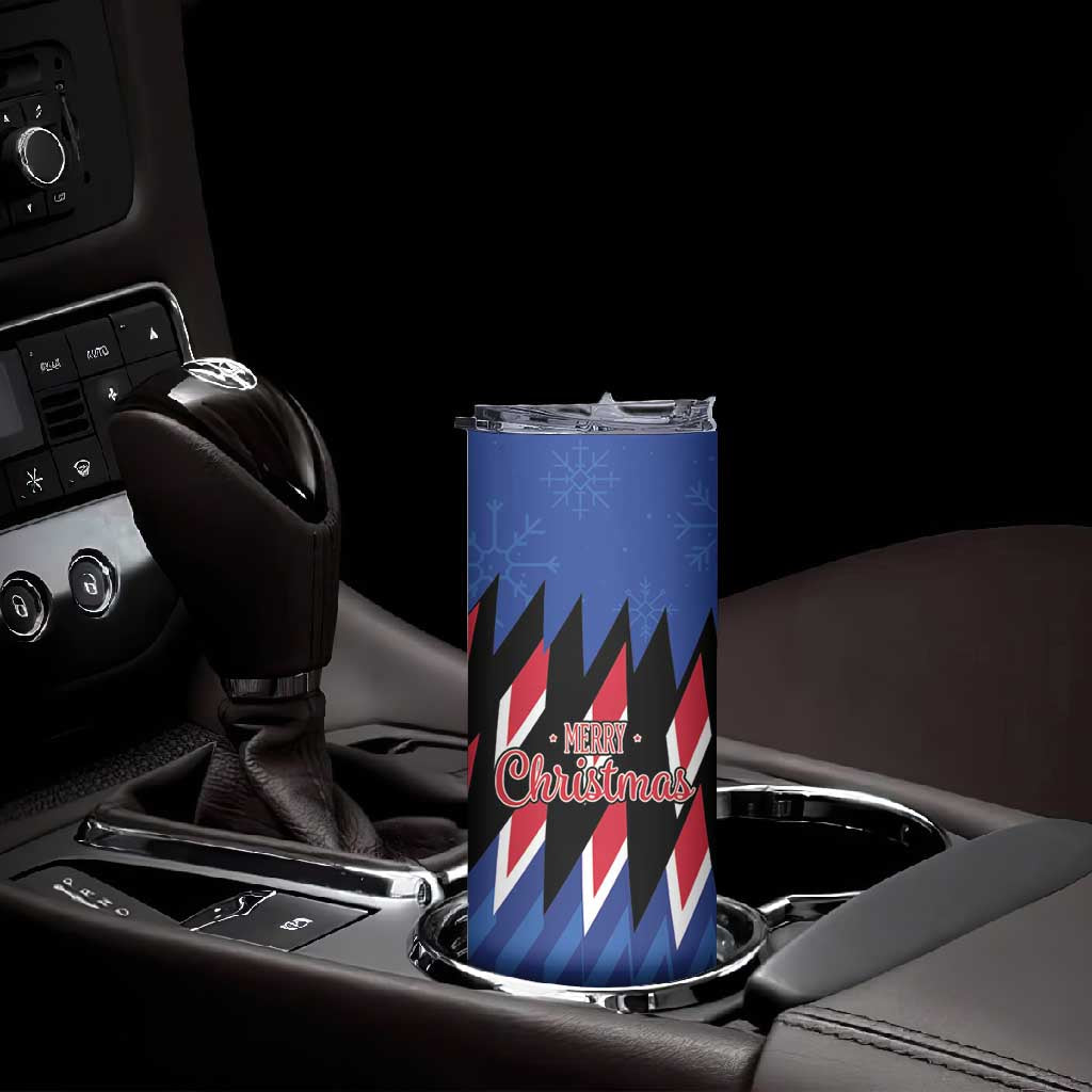 Haiti Afro Christmas Skinny Tumbler Festive Vibes LT7