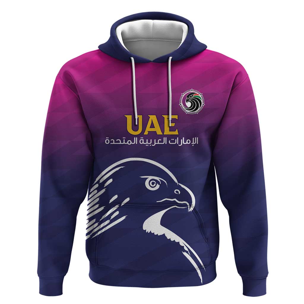 UAE Cricket Custom Hoodie Arabian Falcon LT7