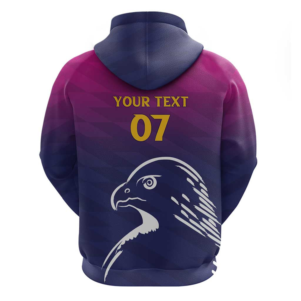 UAE Cricket Custom Hoodie Arabian Falcon LT7
