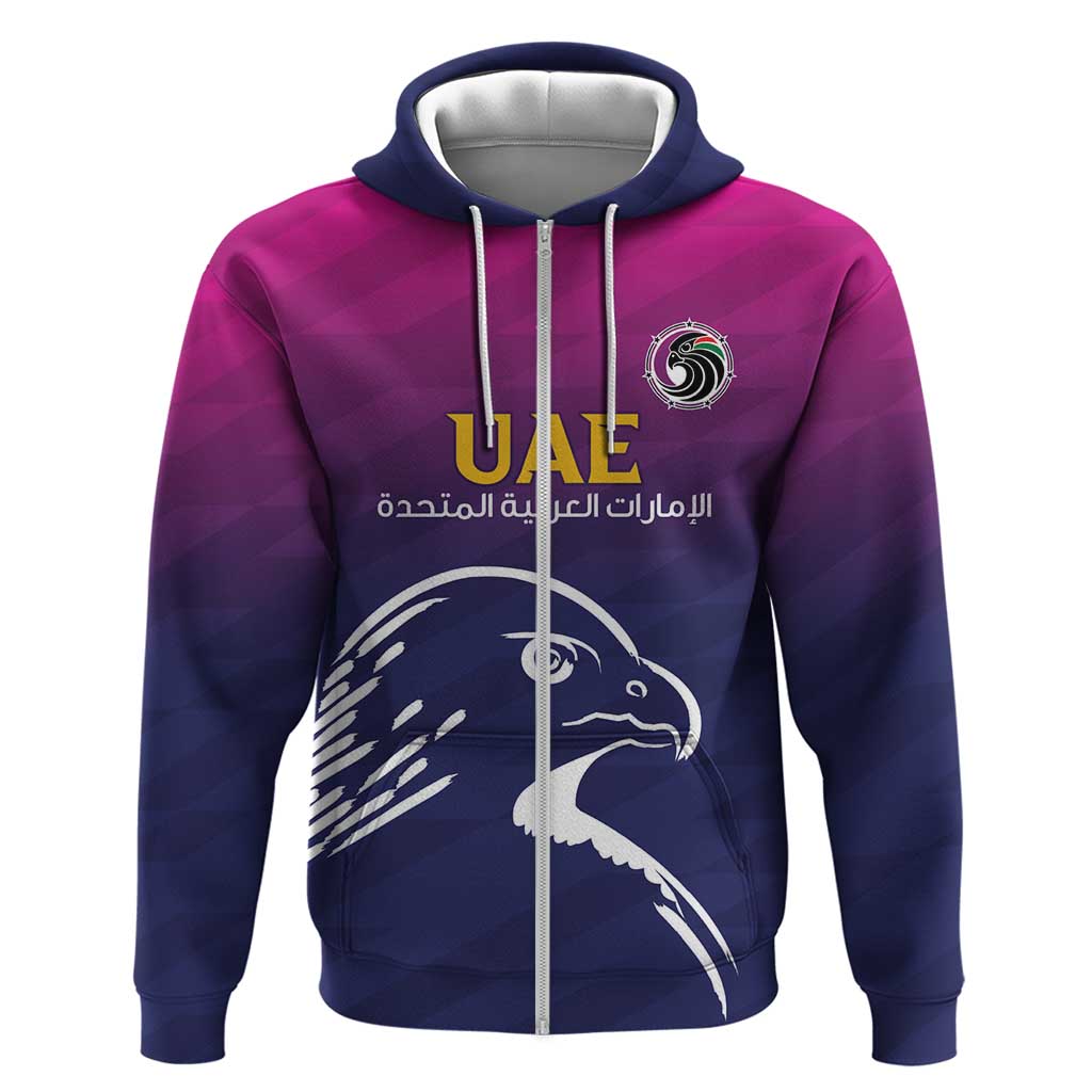 UAE Cricket Custom Hoodie Arabian Falcon LT7