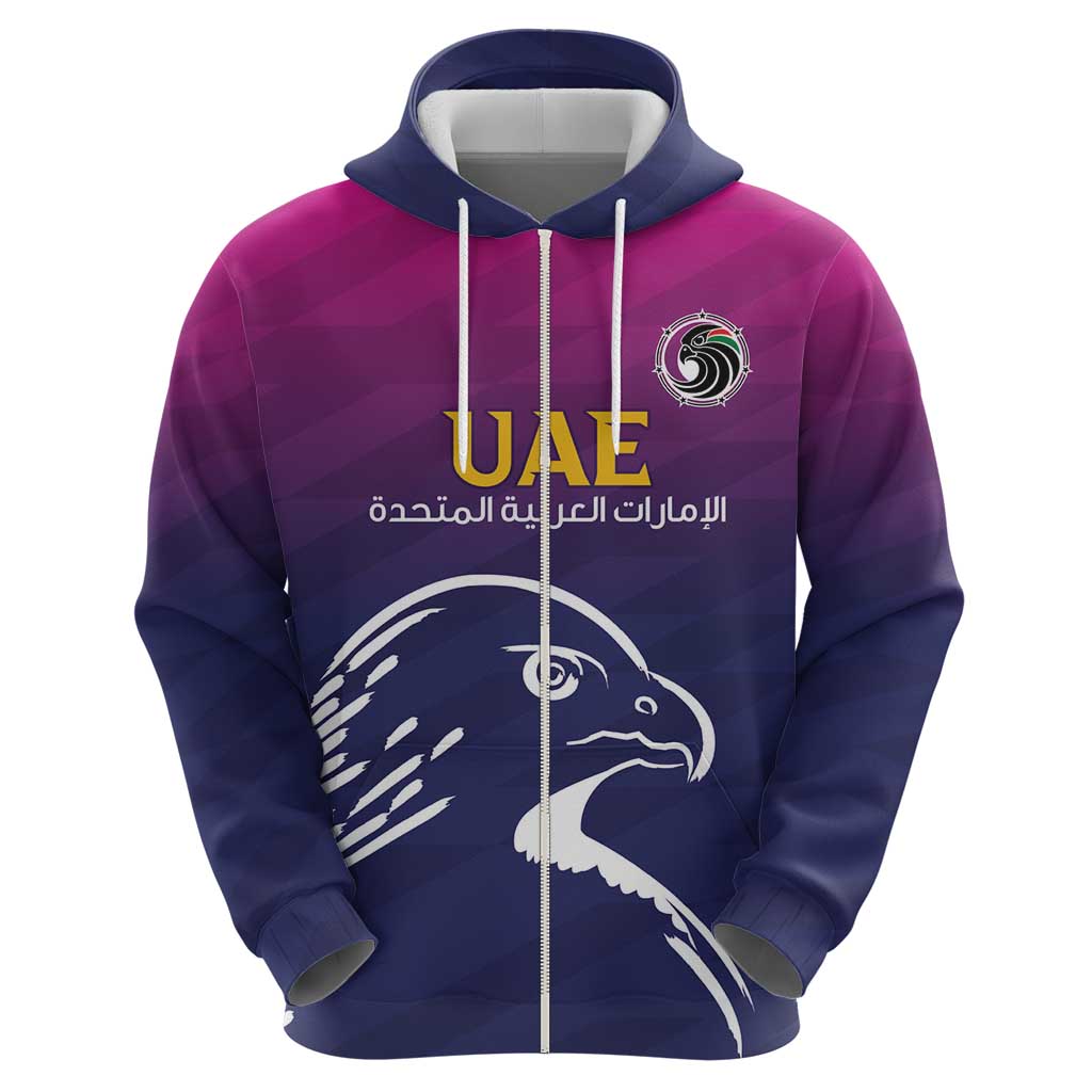 UAE Cricket Custom Hoodie Arabian Falcon LT7