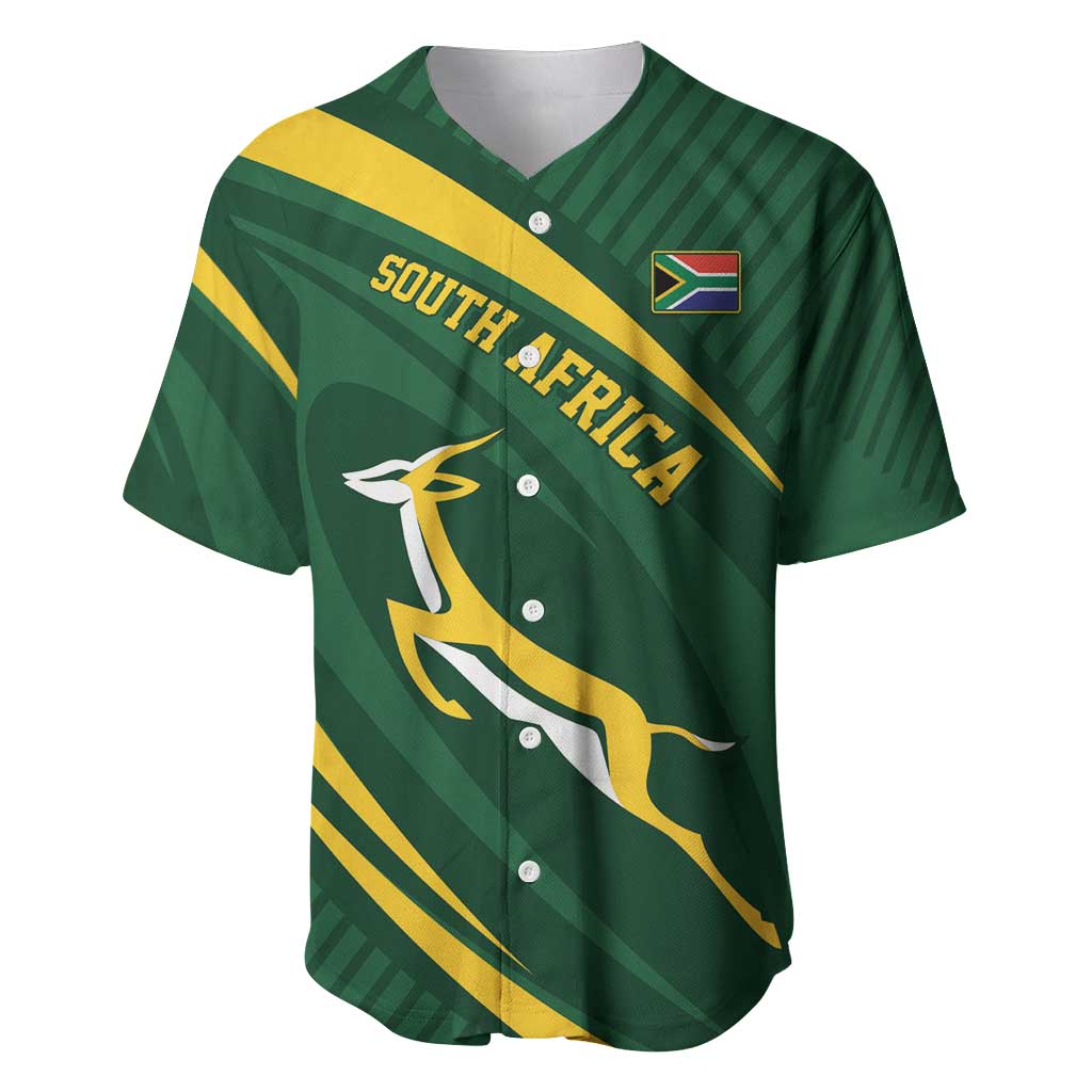 Personalized South Africa Bokke Baseball Jersey Minimalism Style LT7