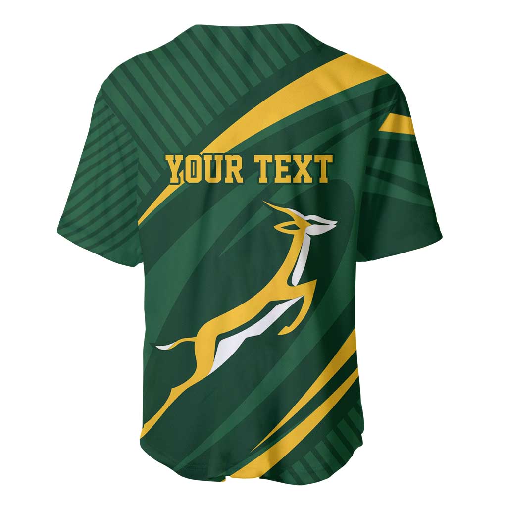 Personalized South Africa Bokke Baseball Jersey Minimalism Style LT7