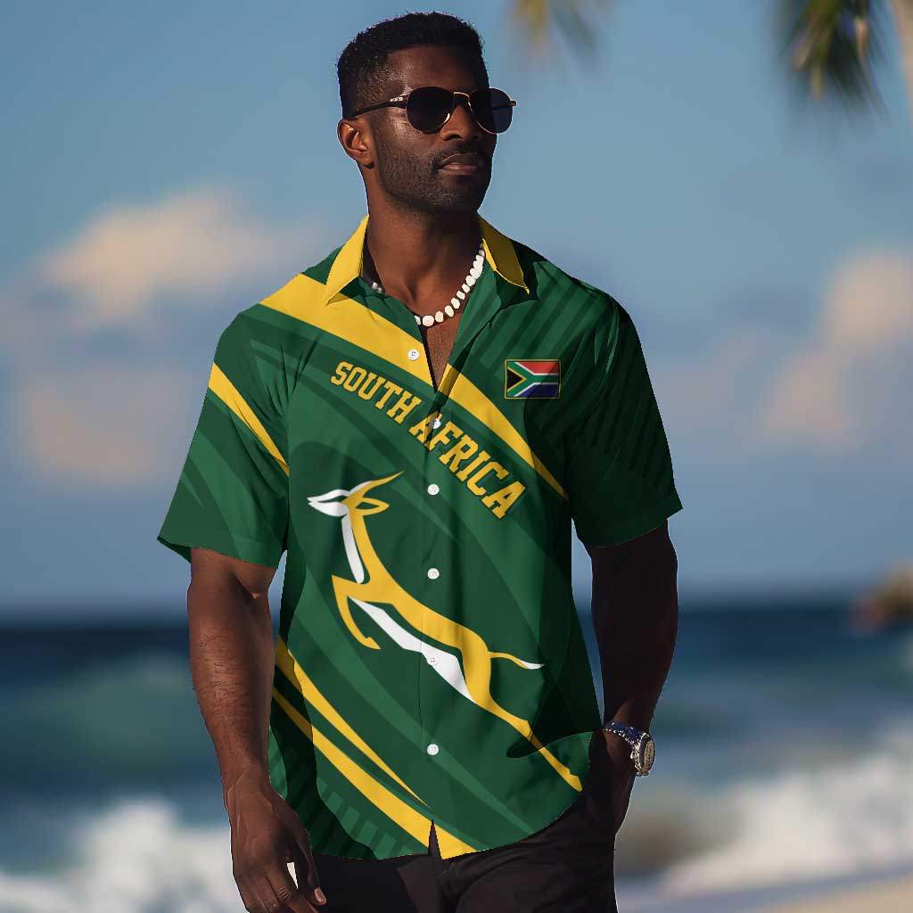 Personalized South Africa Bokke Hawaiian Shirt Minimalism Style LT7