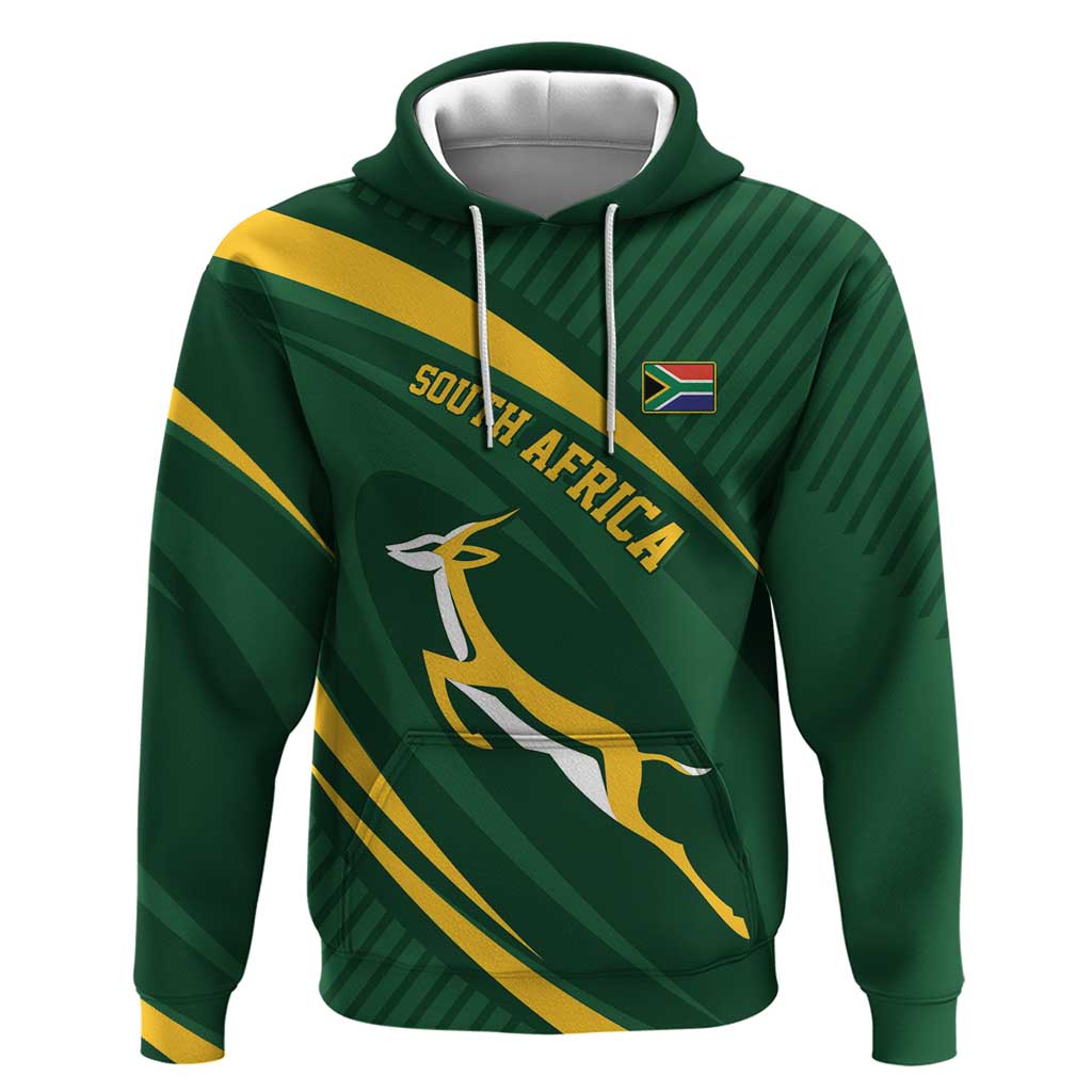 Personalized South Africa Rugby Bokke Hoodie Minimalism Style LT7