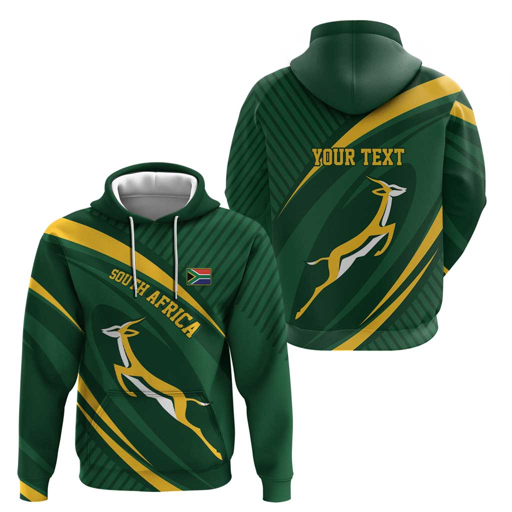 Personalized South Africa Rugby Bokke Hoodie Minimalism Style LT7