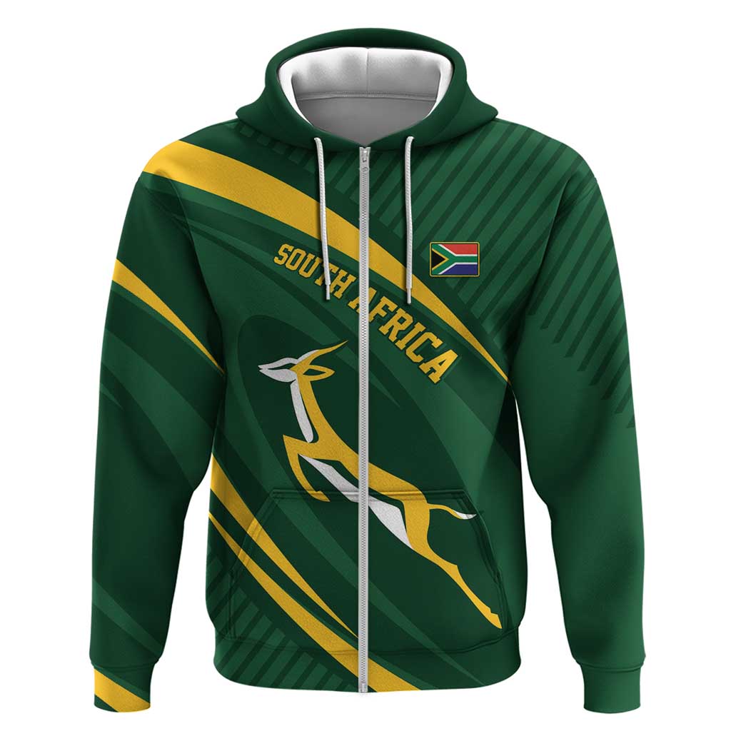 Personalized South Africa Rugby Bokke Hoodie Minimalism Style LT7