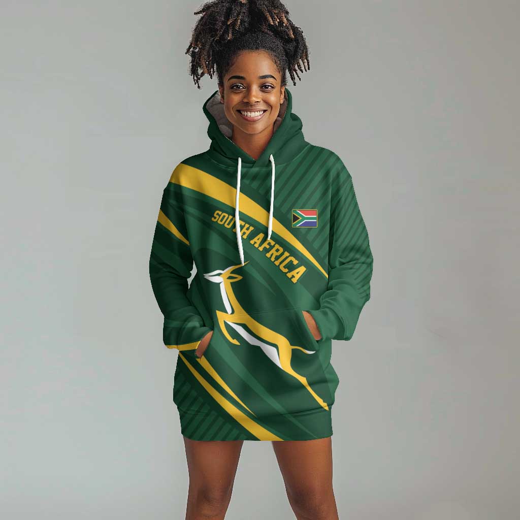 Personalized South Africa Bokke Hoodie Dress Minimalism Style LT7