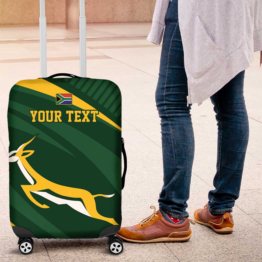 Personalized South Africa Rugby Bokke Luggage Cover Minimalism Style LT7