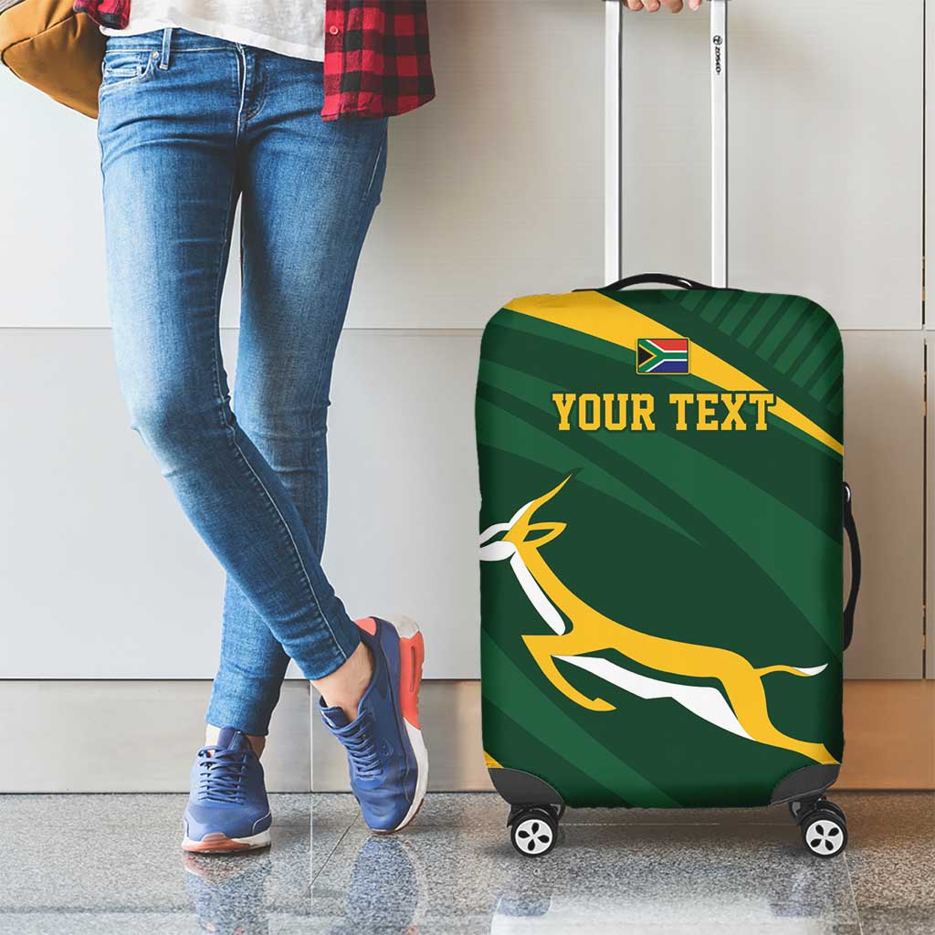 Personalized South Africa Rugby Bokke Luggage Cover Minimalism Style LT7