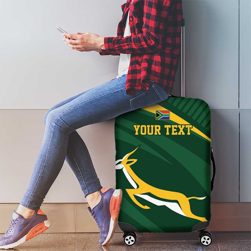 Personalized South Africa Rugby Bokke Luggage Cover Minimalism Style LT7
