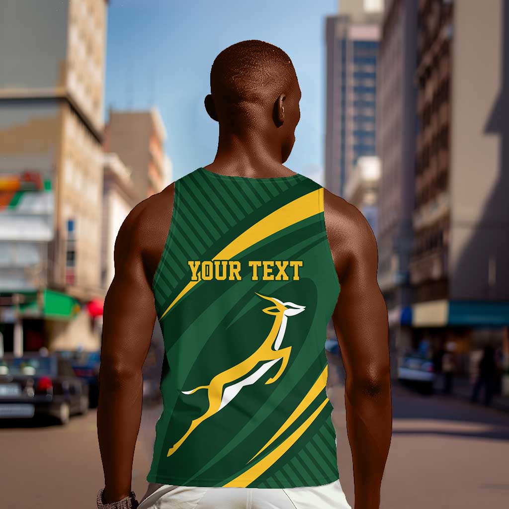 Personalized South Africa Bokke Men Tank Top Minimalism Style LT7
