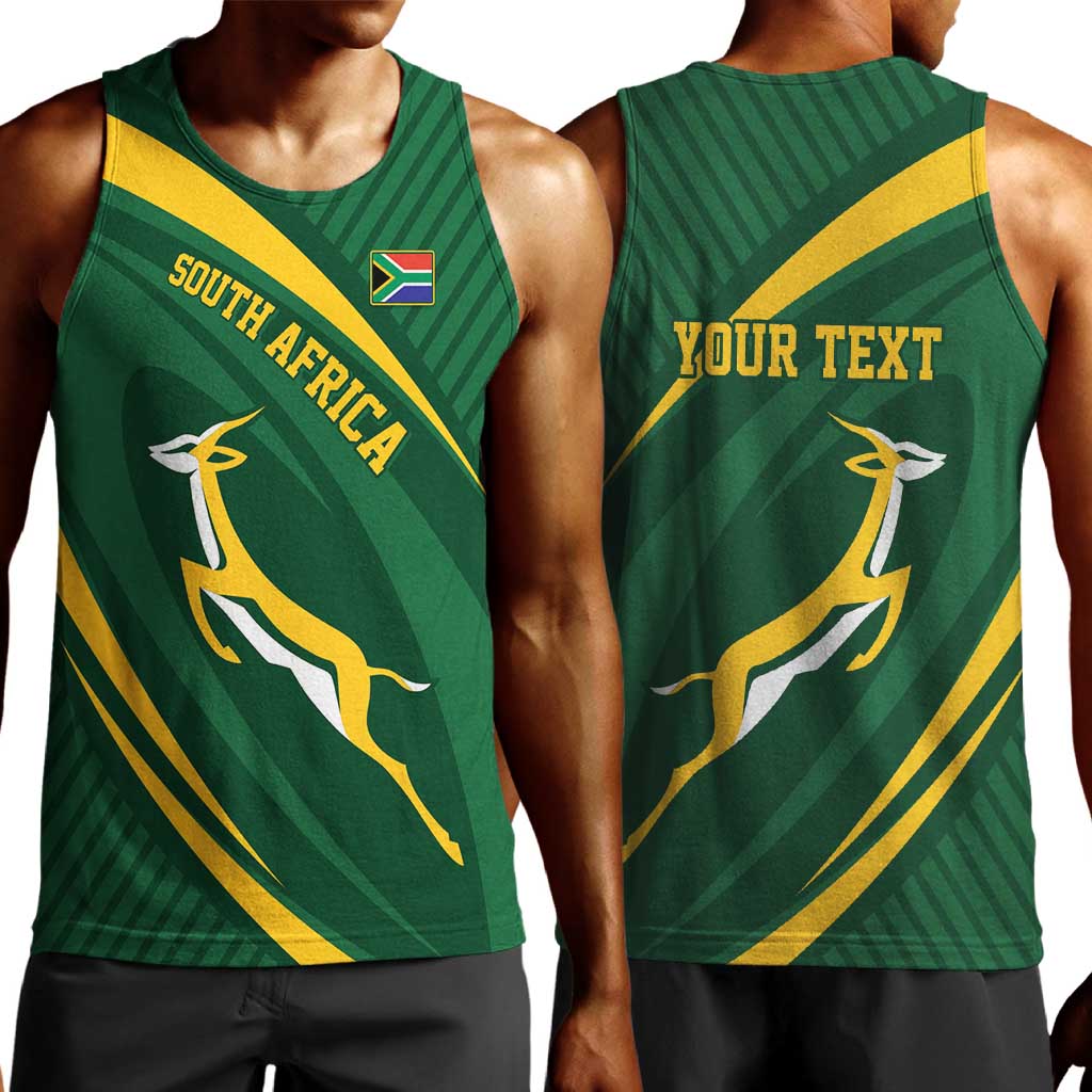 Personalized South Africa Bokke Men Tank Top Minimalism Style LT7