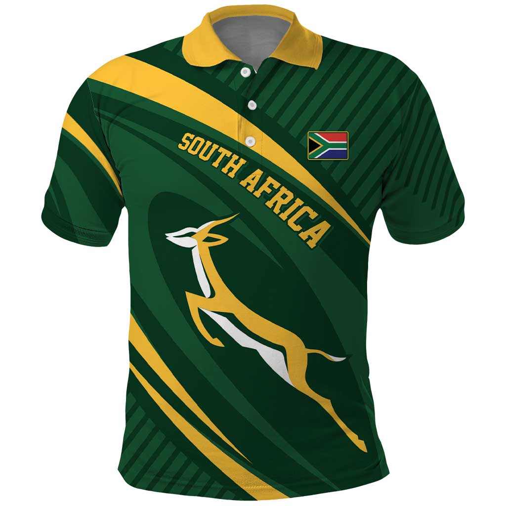 Personalized South Africa Rugby Bokke Polo Shirt Minimalism Style LT7