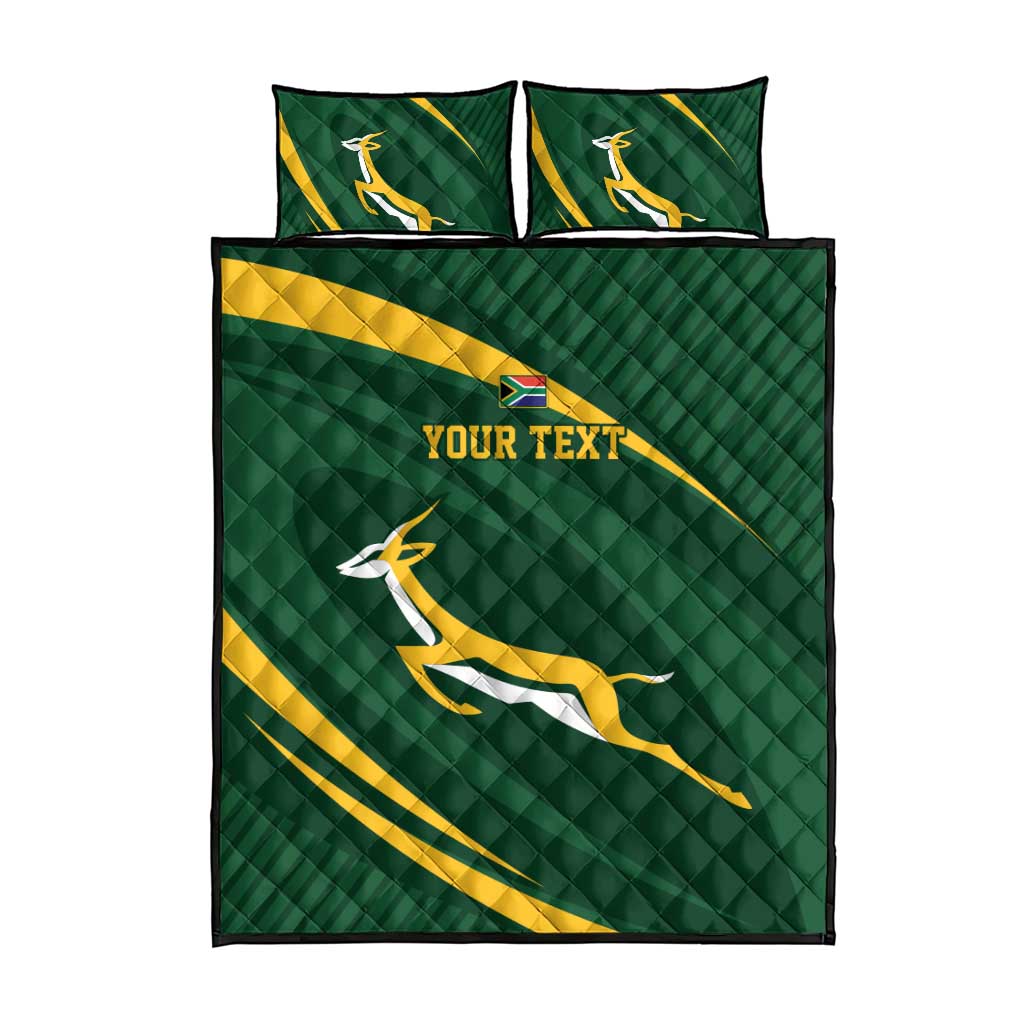 Personalized South Africa Bokke Quilt Bed Set Minimalism Style LT7