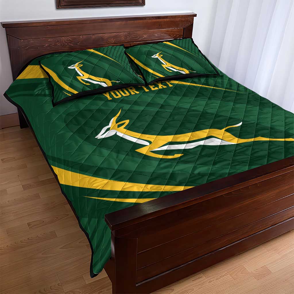 Personalized South Africa Bokke Quilt Bed Set Minimalism Style LT7