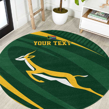 Personalized South Africa Bokke Round Carpet Minimalism Style LT7