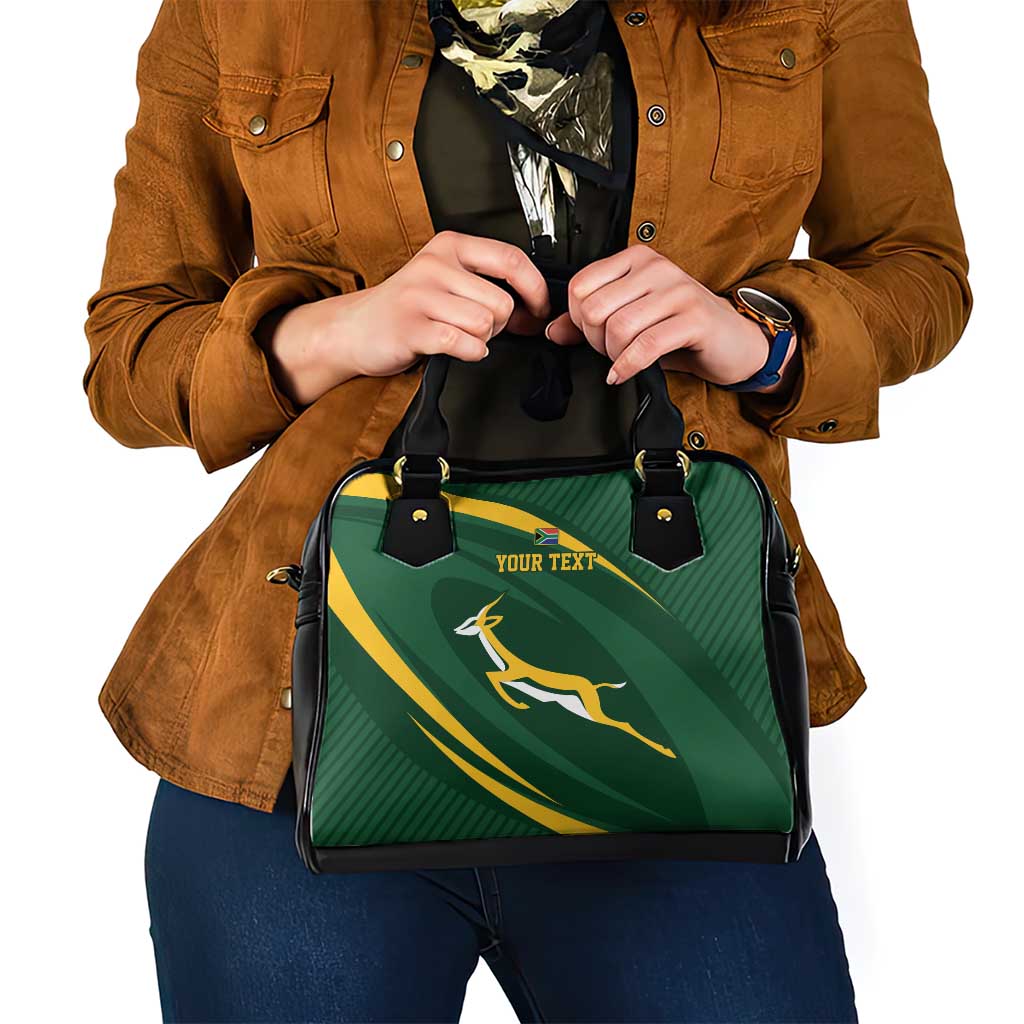 Personalized South Africa Rugby Bokke Shoulder Handbag Minimalism Style LT7