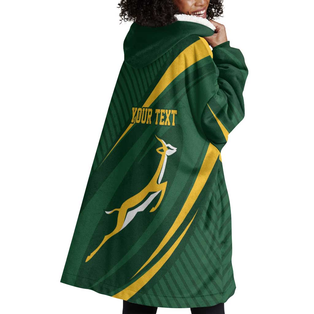 Personalized South Africa Bokke Wearable Blanket Hoodie Minimalism Style LT7