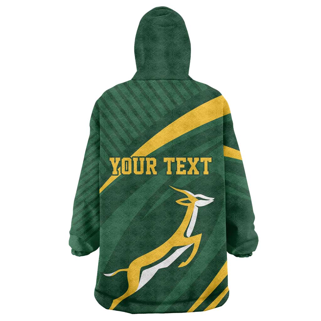 Personalized South Africa Bokke Wearable Blanket Hoodie Minimalism Style LT7