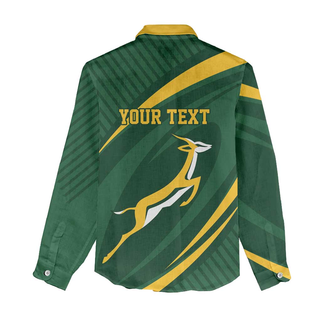 Personalized South Africa Bokke Women Casual Shirt Minimalism Style LT7