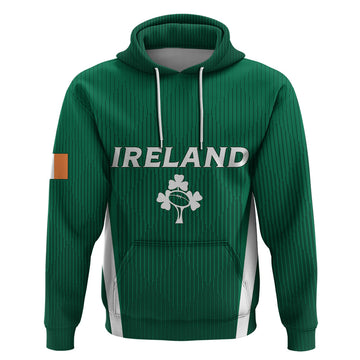 Personalised Ireland Rugby Hoodie World Cup 2023 GO Shamrocks LT7
