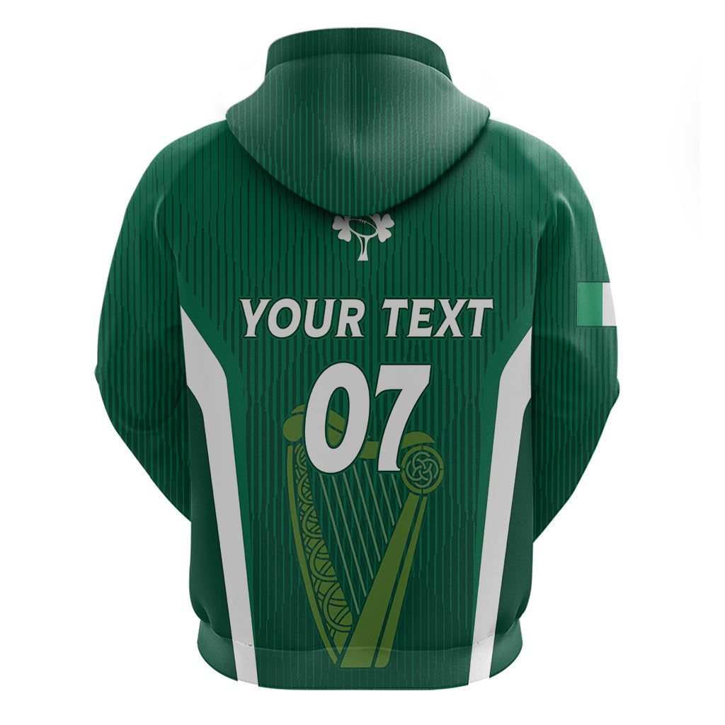 Personalised Ireland Rugby Hoodie World Cup 2023 GO Shamrocks LT7