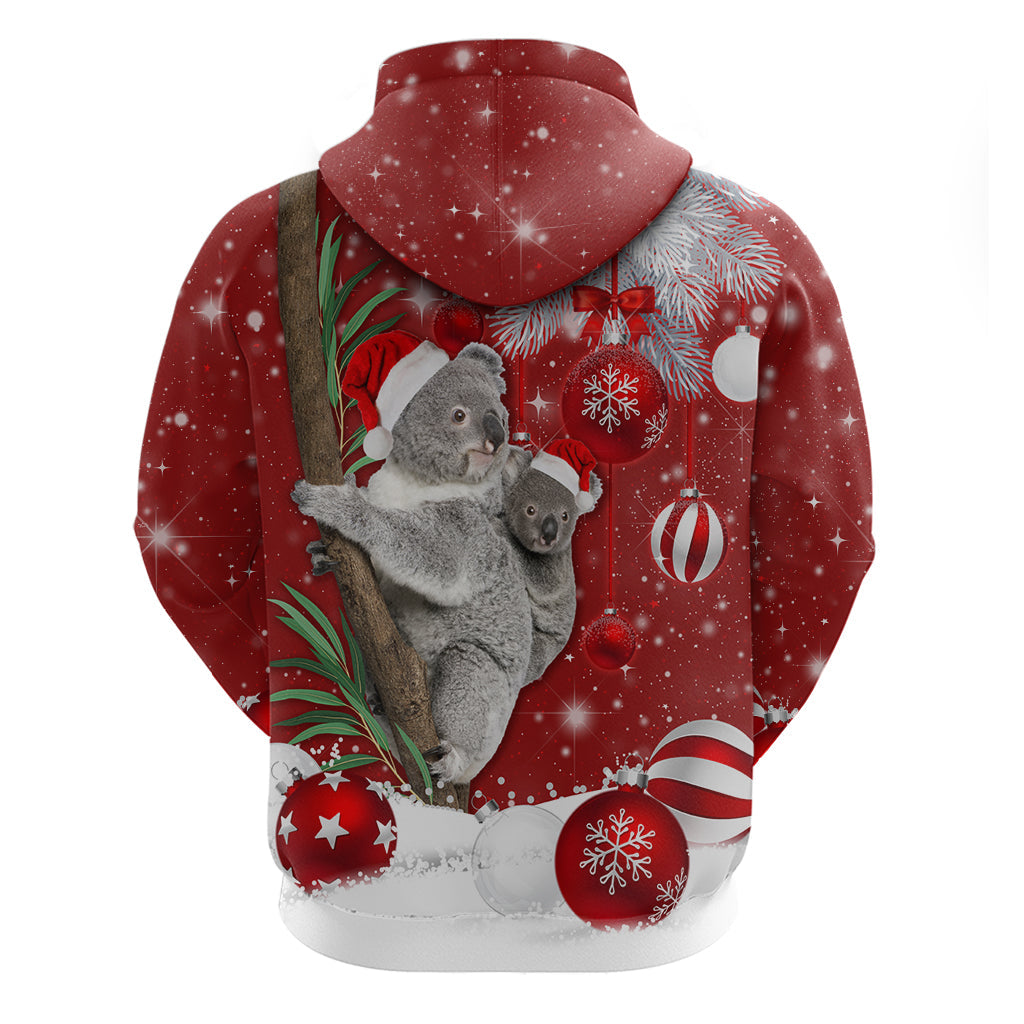 Australia Christmas Hoodie Santa Koala Ver02 LT7