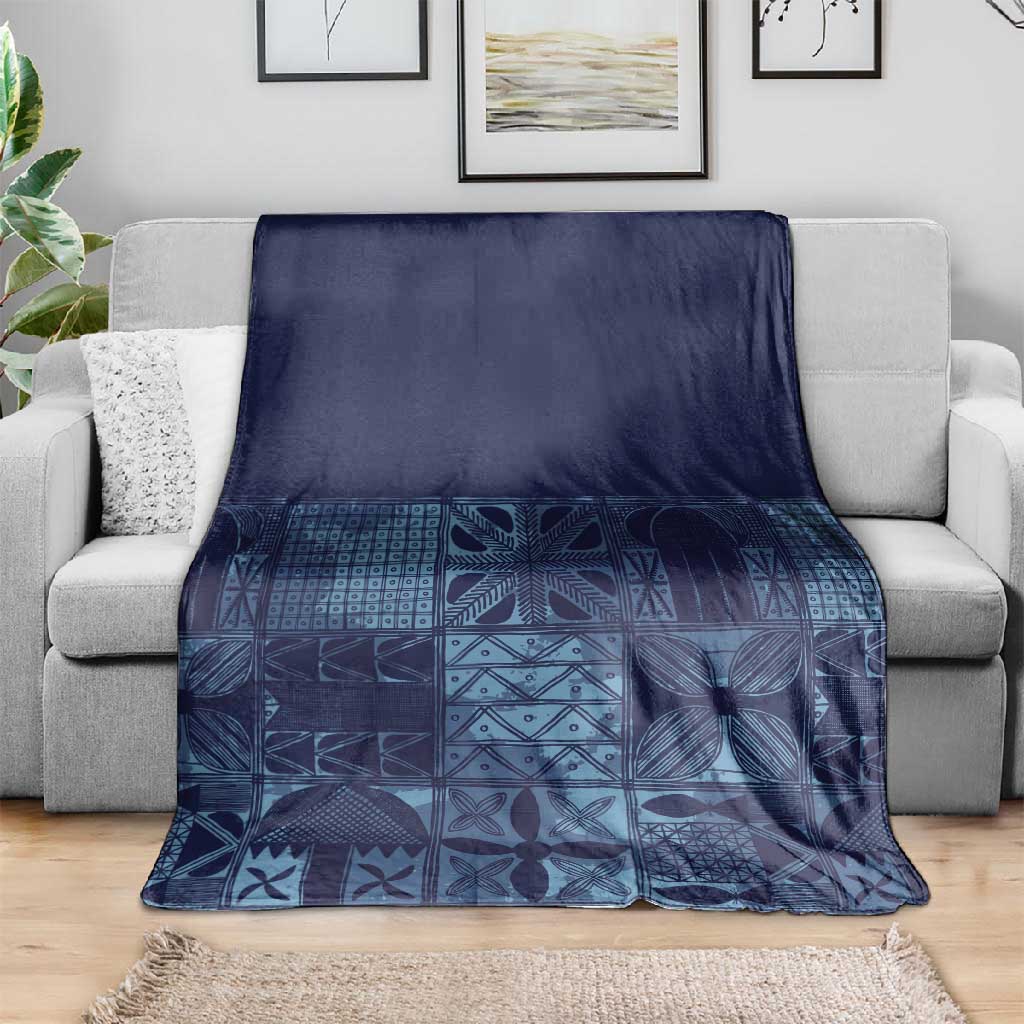 Yoruba Adire Eleko Patterns Blanket Indigo Vintage LT7