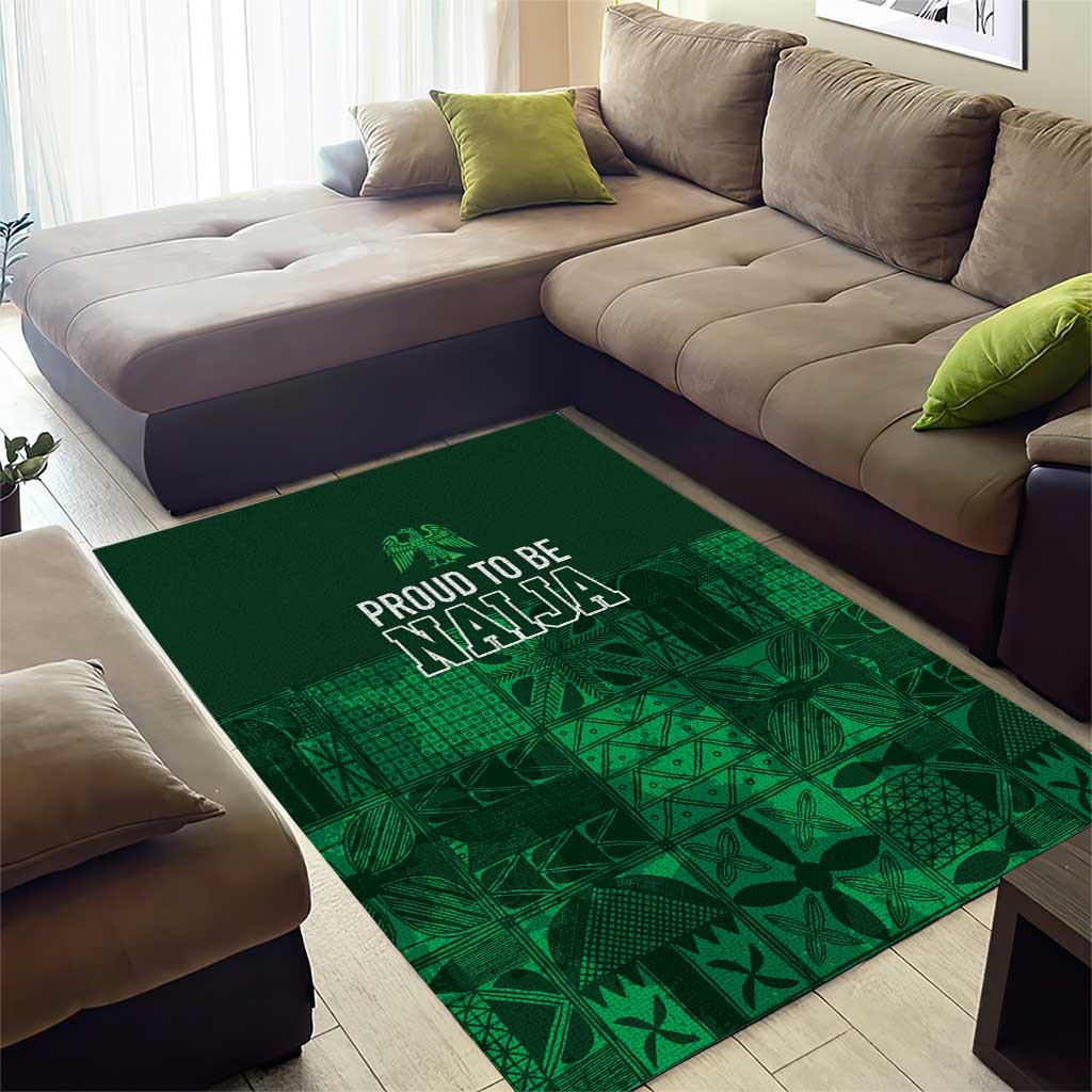 Nigeria Yoruba Adire Patterns Area Rug Proud To Be Naija LT7