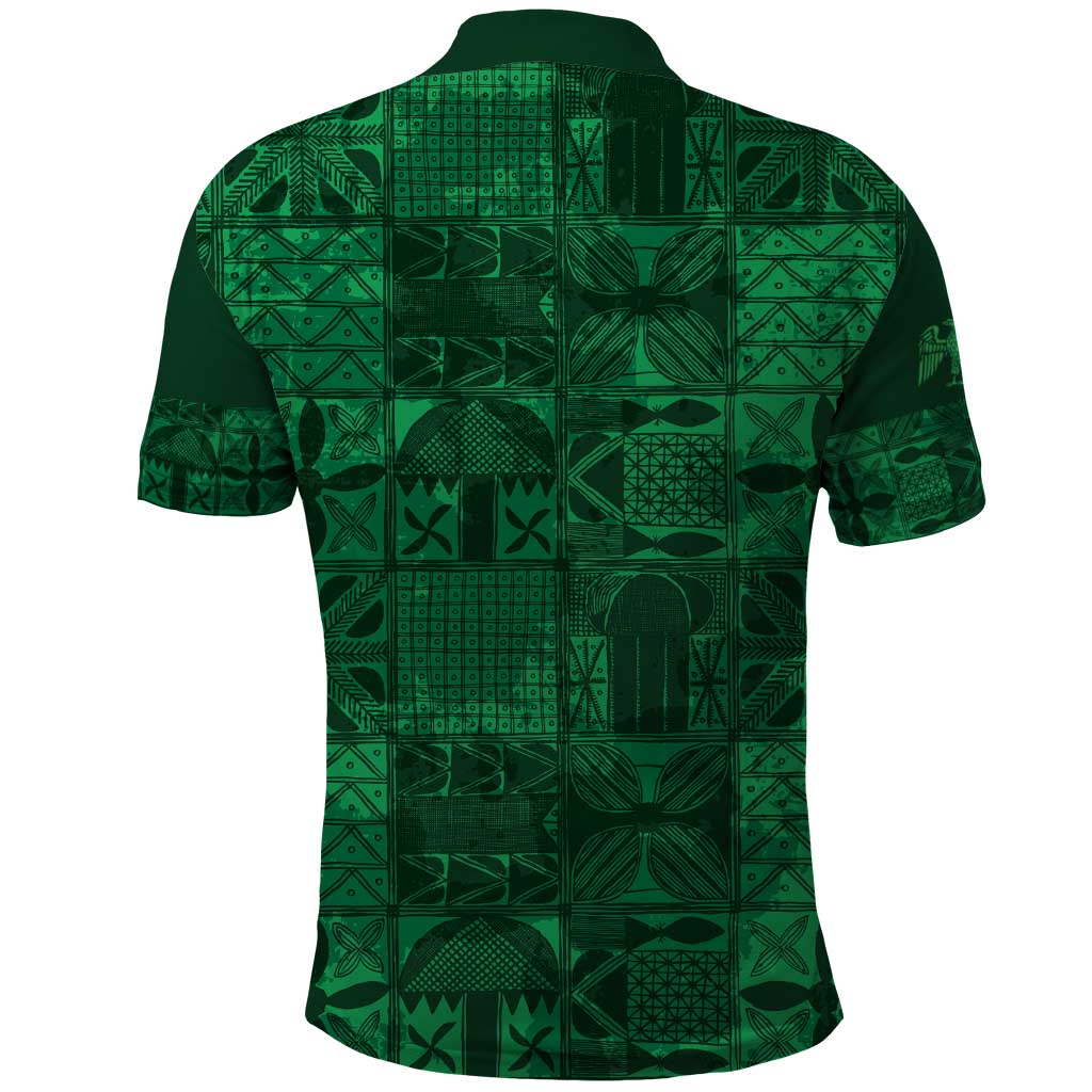 Nigeria Yoruba Adire Patterns Polo Shirt Proud To Be Naija LT7