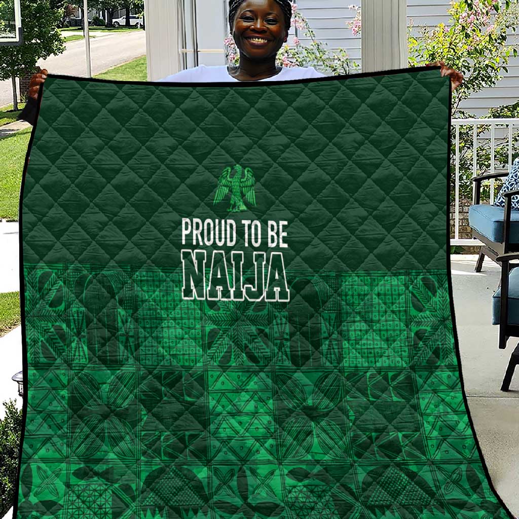 Nigeria Yoruba Adire Patterns Quilt Proud To Be Naija LT7