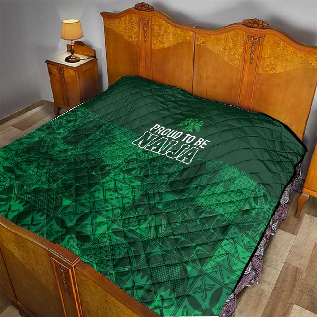 Nigeria Yoruba Adire Patterns Quilt Proud To Be Naija LT7