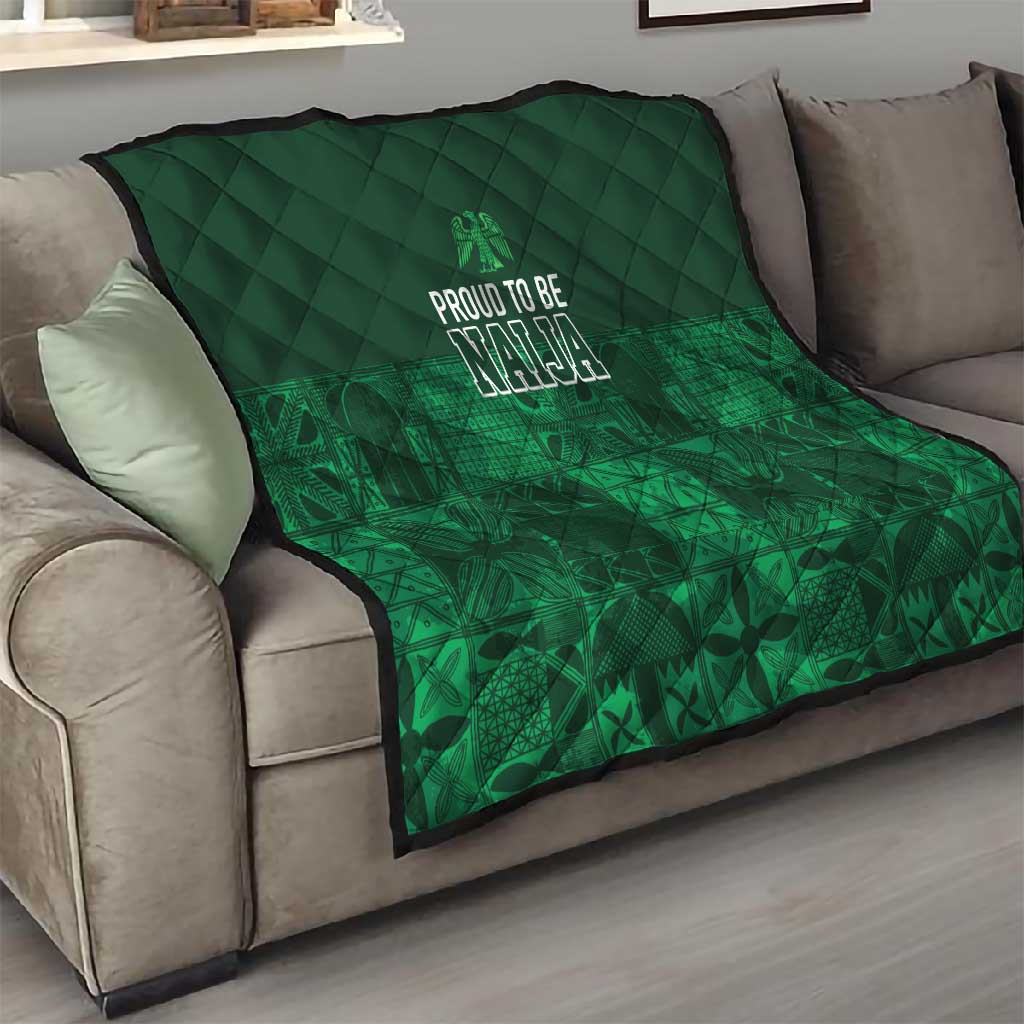 Nigeria Yoruba Adire Patterns Quilt Proud To Be Naija LT7
