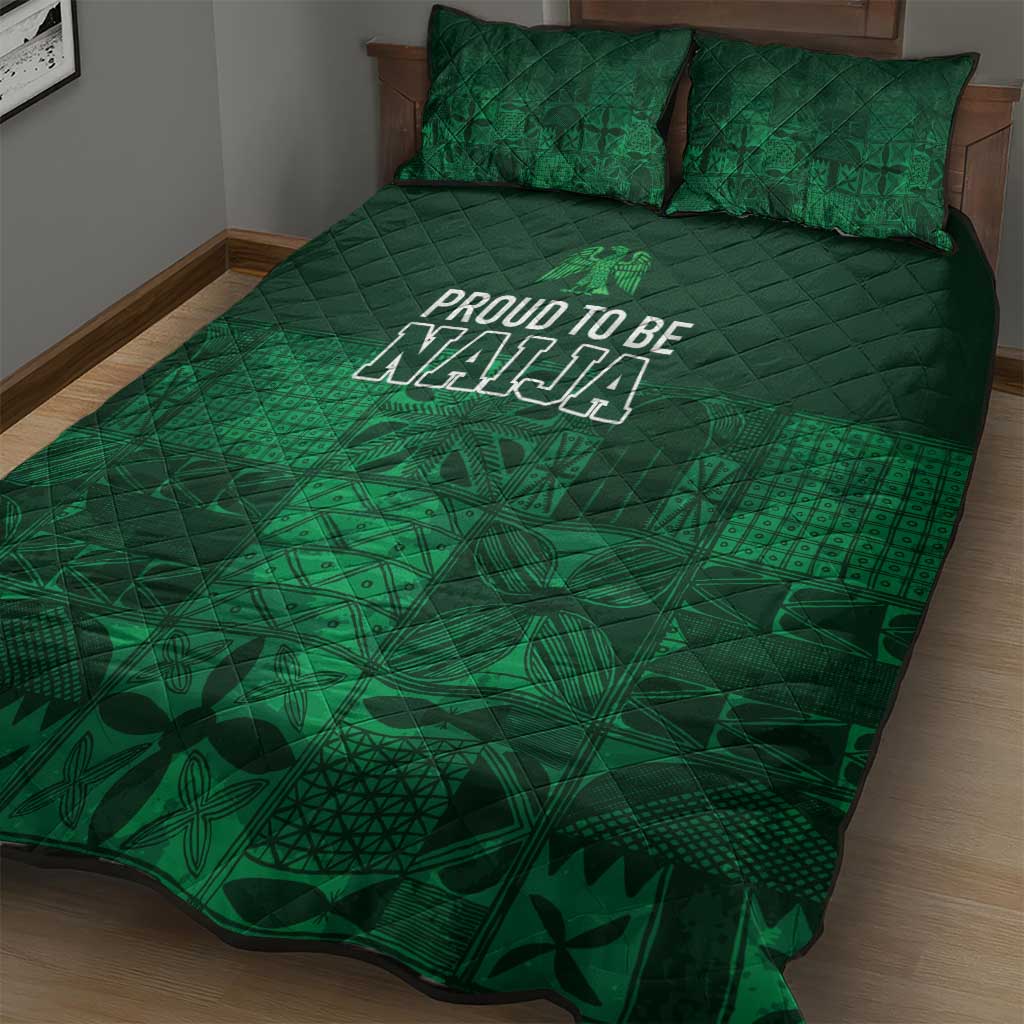Nigeria Yoruba Adire Patterns Quilt Bed Set Proud To Be Naija LT7