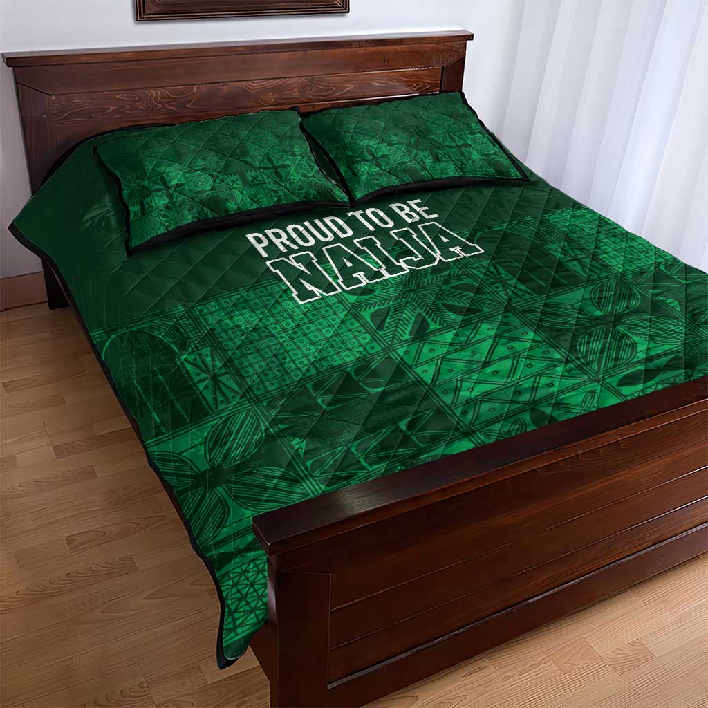 Nigeria Yoruba Adire Patterns Quilt Bed Set Proud To Be Naija LT7