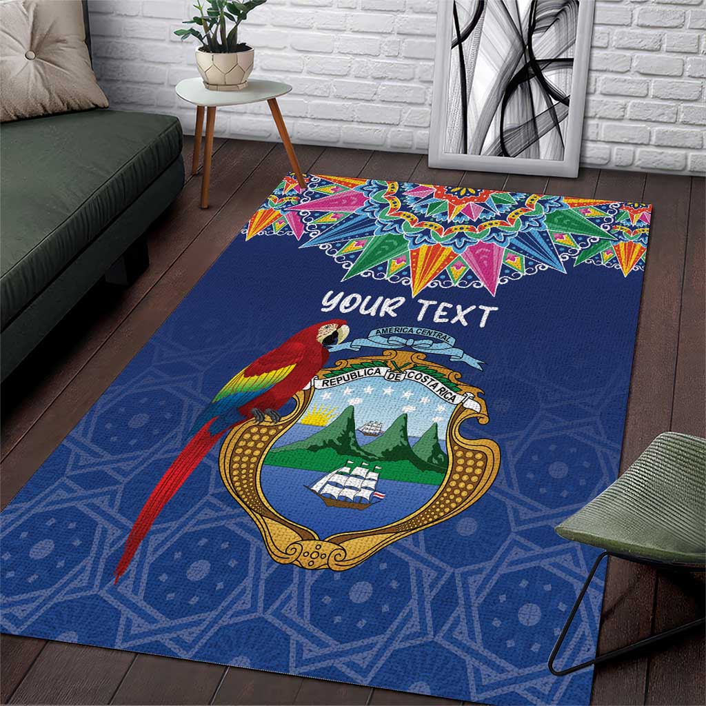 Pura Vida Costa Rica Personalized Area Rug Oxcart Ornate Inspired LT7