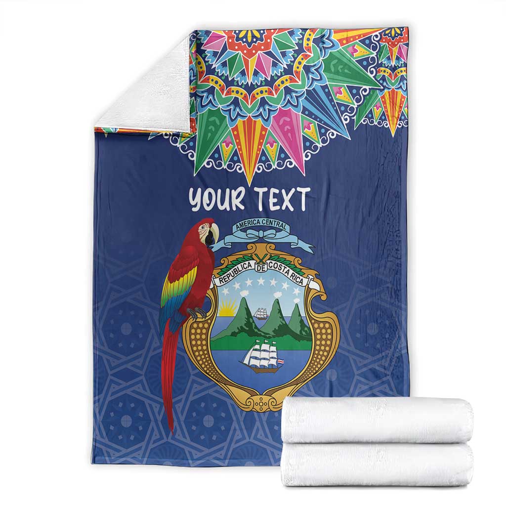 Pura Vida Costa Rica Personalized Blanket Oxcart Ornate Inspired LT7