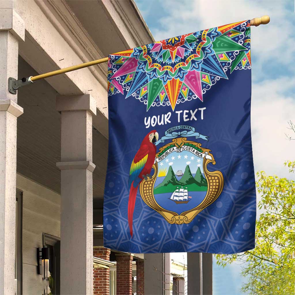 Pura Vida Costa Rica Personalized Garden Flag Oxcart Ornate Inspired LT7