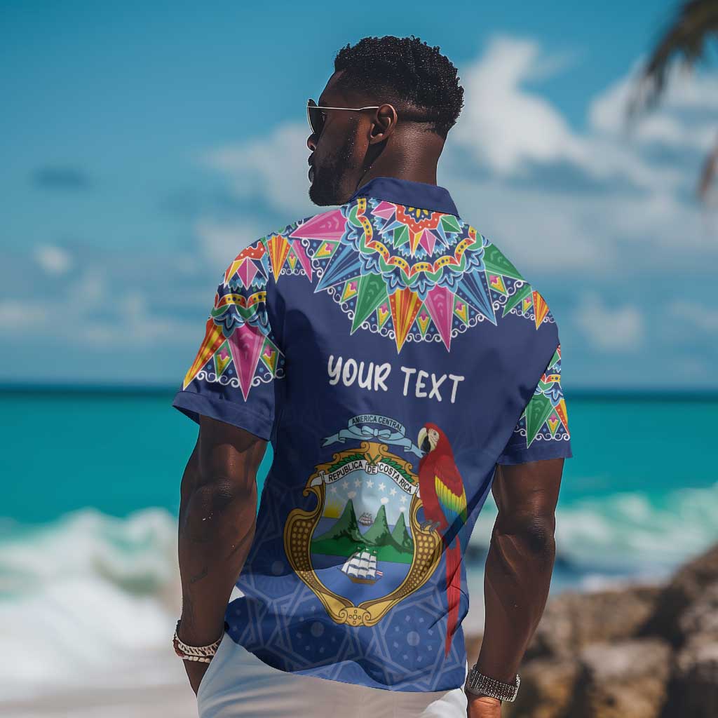 Pura Vida Costa Rica Personalized Hawaiian Shirt Oxcart Ornate Inspired LT7