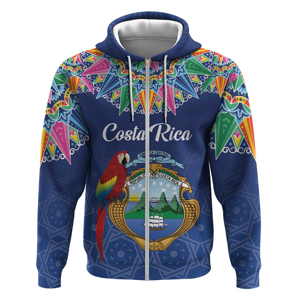 Pura Vida Costa Rica Personalized Hoodie Oxcart Ornate Inspired LT7