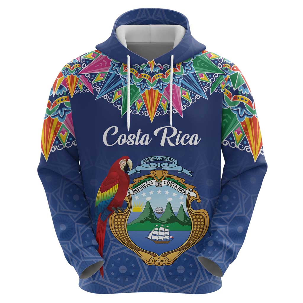 Pura Vida Costa Rica Personalized Hoodie Oxcart Ornate Inspired LT7